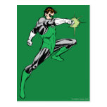 Green Lantern Pointing Ring Post Cards