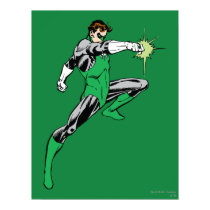 Green Lantern Pointing Ring Print
