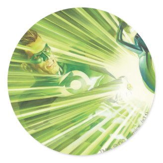 Green Lantern Power Round Sticker