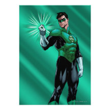 Green Lantern & Ring Custom Invitation