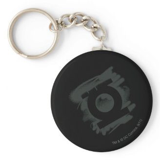 Green Lantern Spray Symbol Key Chains