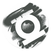 Green Lantern Spray Symbol Stickers