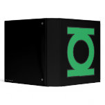 Green Lantern Symbol Vinyl Binders