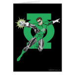 Green Lantern & Symbol Greeting Card