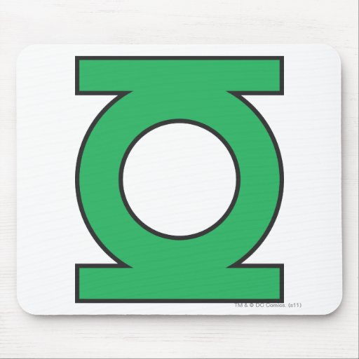 Green Lantern Symbol Mousepad