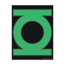 Green Lantern Symbol Post Card