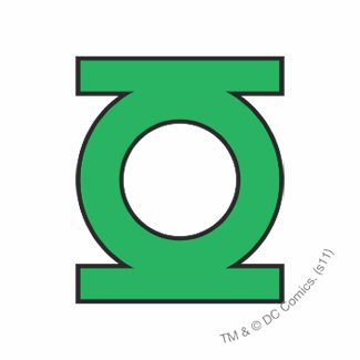 Green Lantern Symbol sticker