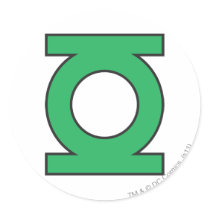 Green Lantern Symbol Stickers
