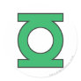 Green Lantern Symbol Stickers
