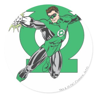 Green Lantern & Symbol Sticker