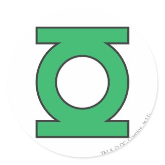 Green Lantern Symbol Stickers