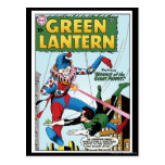 Green Lantern vs Clown Post Cards