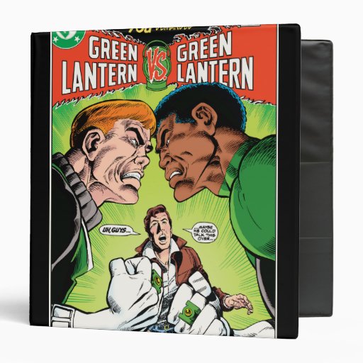 Green Lantern vs Green Lantern Vinyl Binders