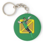 Green Lantern  with Background keychains