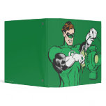 Green Lantern with Lantern 3 Ring Binder
