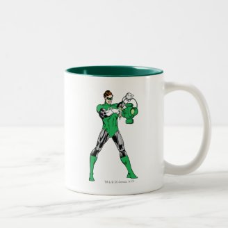 Green Lantern with Lantern Mugs