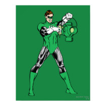 Green Lantern with Lantern Posters