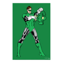Green Lantern with Lantern Poster