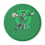 Green Lantern with Logo Background Fridge Magnets