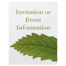 Green Leaf flyers by iiiyaaa Green Leaf flyers
