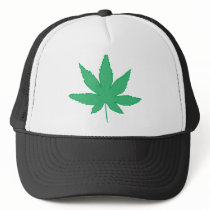 Green Leaf Hat by CMYK_Designs Green Leaf Hat