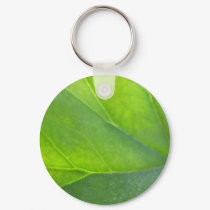 Green Leaf Keychain