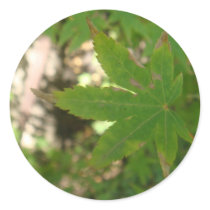 green leaf stickers by Elfain green leaf stickers