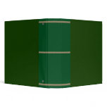 Green Leather Texture Binder
