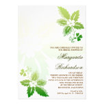 green leaves bridal shower invitations invitations