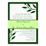 Green Leaves: Invitation