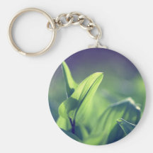 Green Leaves Key Chains