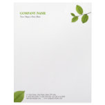 Green Leaves letterhead