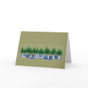Green Leaves Love Your Mother Earth cards by JaZilla Green Leaves Love Your Mother Earth cards