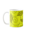 Green leaves - Mug