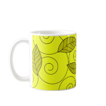 Green leaves - Mug
