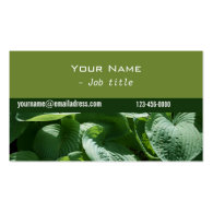green leaves, nature, contemporary business card business card templates