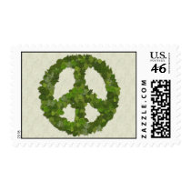 Green Leaves Of Peace Stamp