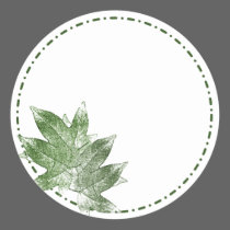 Green Leaves stickers