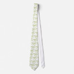 Green leaves ties