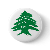 Green Lebanon Cedar Tree Pins