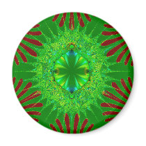 green light magnets by DonnaGraysonAbstract green light magnets