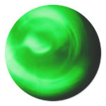 Green Light Round Stickers