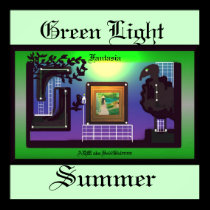 Green Light Summer Bird Poster posters by DoviGirl2008 Green Light Summer Bird Poster posters
