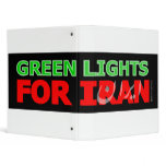 Green Lights for Iran binders