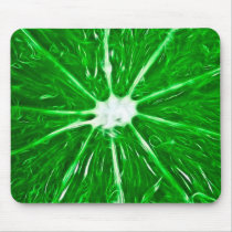 Green Lime Macro - Mousepad mousepads