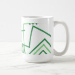 Green Line Mug
