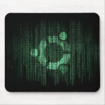 Green Linux Terminal Mouse Pads