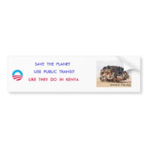 GREEN LIVING bumper stickers
