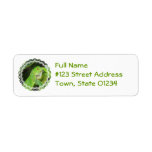 Green Lizard Return Addres Label