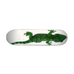 Green Lizard Custom Skate Board